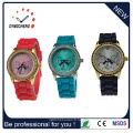 Jelly Montres Relojes, montre en silicone sur mesure, montres fantaisie pour dames (DC-350)